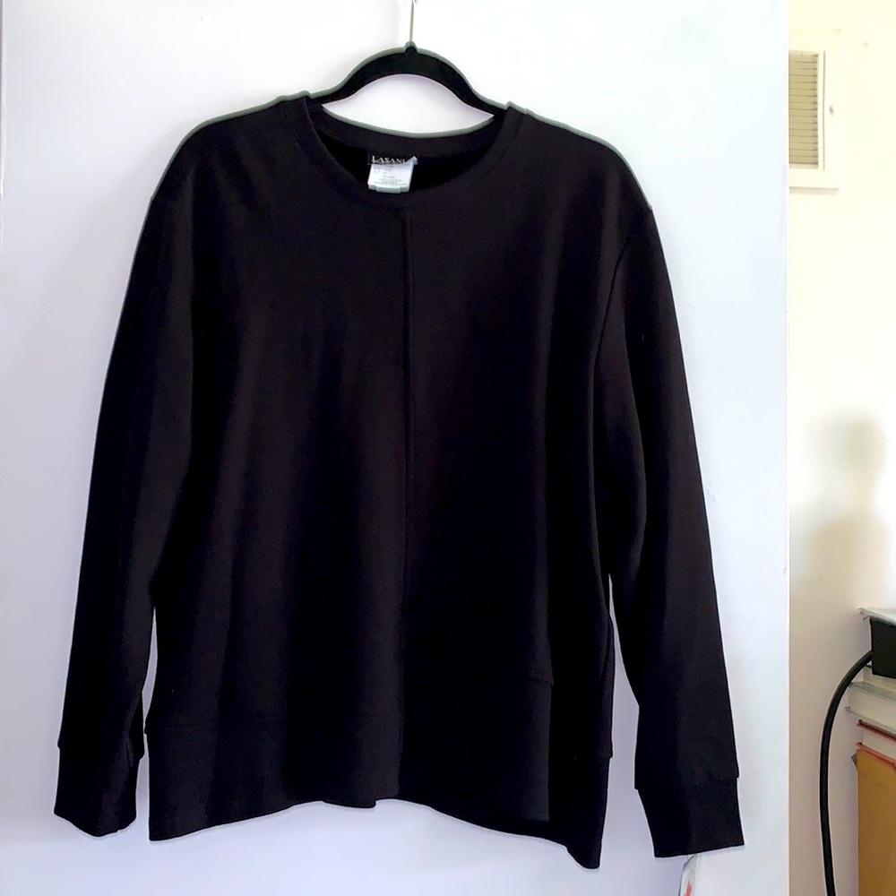 Lasania black crewneck